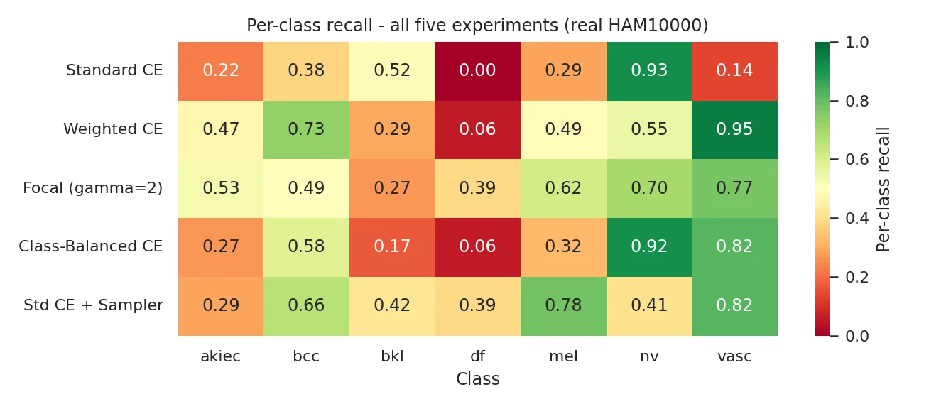 HAM10000 imbalance study